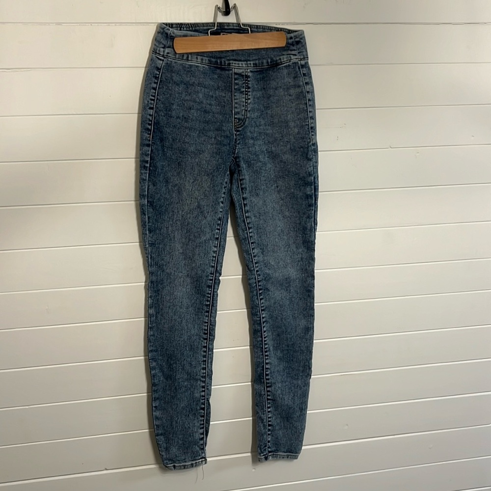 Denim jeggings